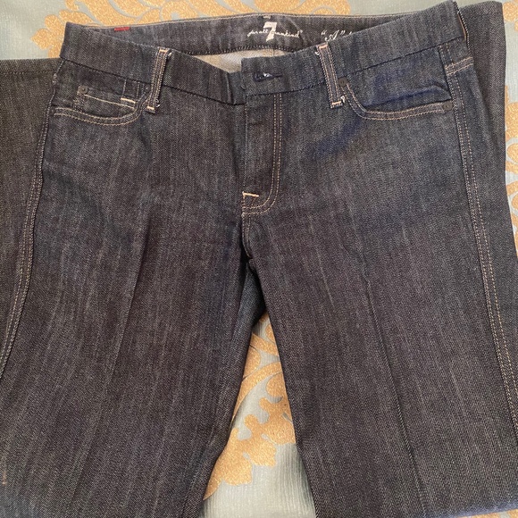 SEVEN 7 JEANS FOR ALL MANKIND SIZE 31 BOOTCUT - Picture 4 of 6